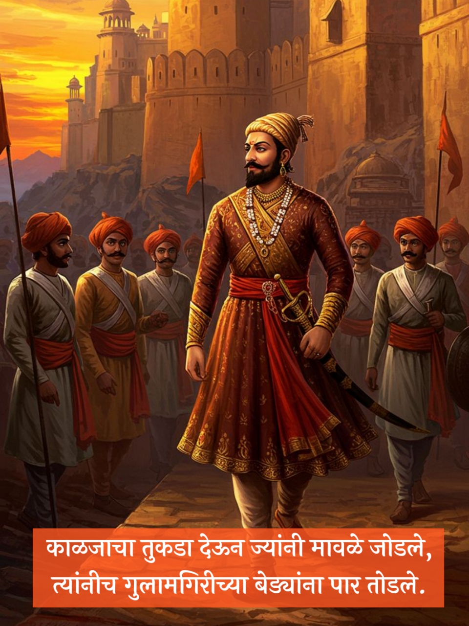 Chhatrapati Shivaji Maharaj Marathi Shayari