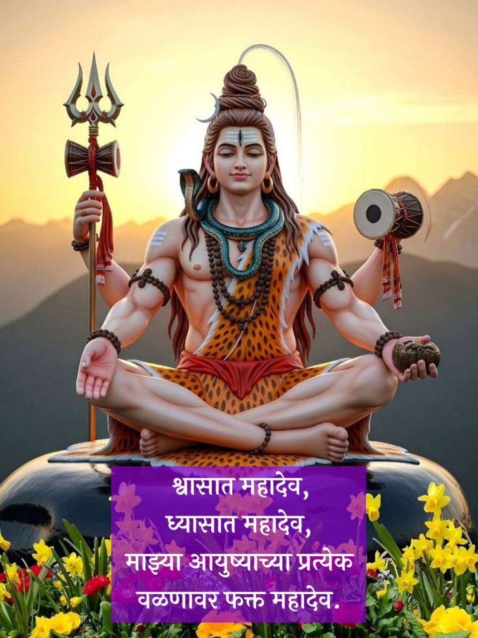 Mahadev Shayari in Marathi
