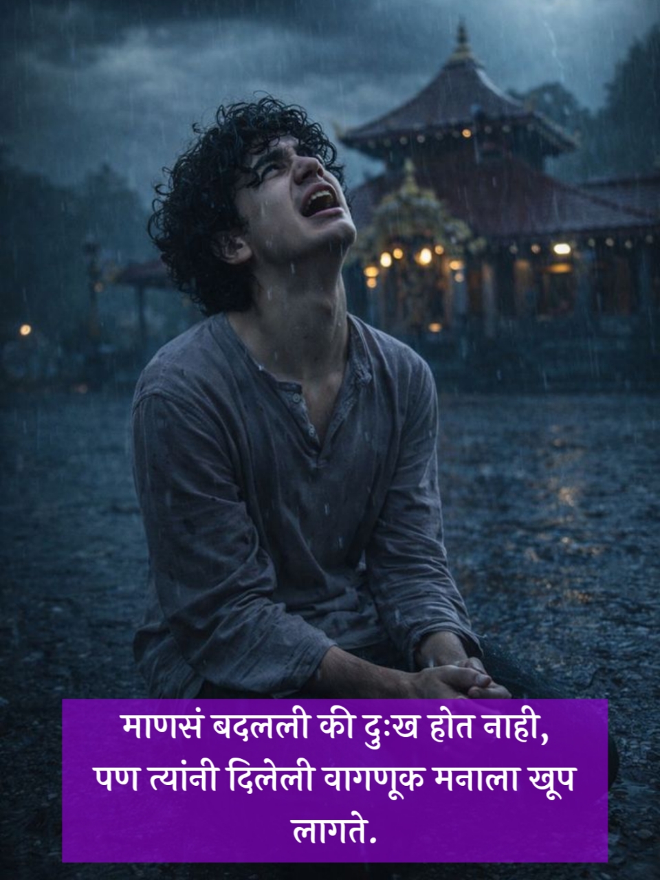 Marathi Dukhi Shayari