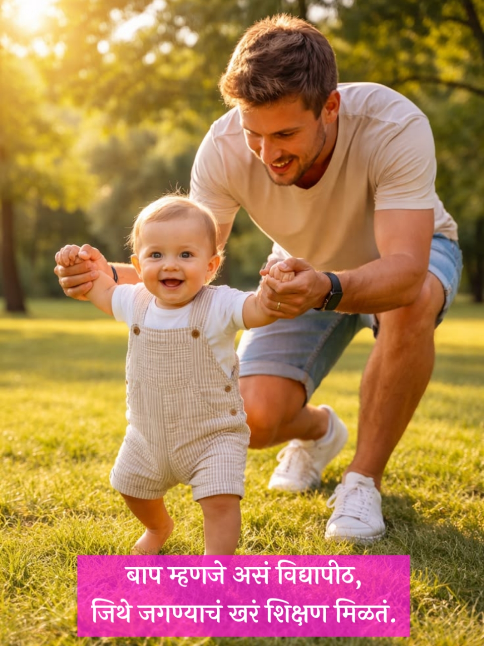Papa Shayari Marathi 2 Line