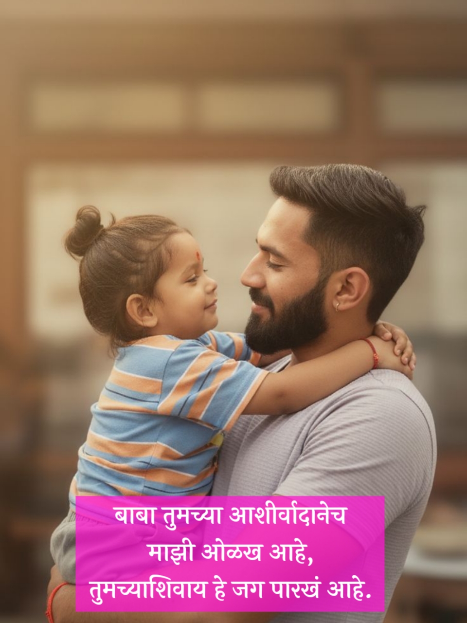 Papa Shayari Marathi 2 Line