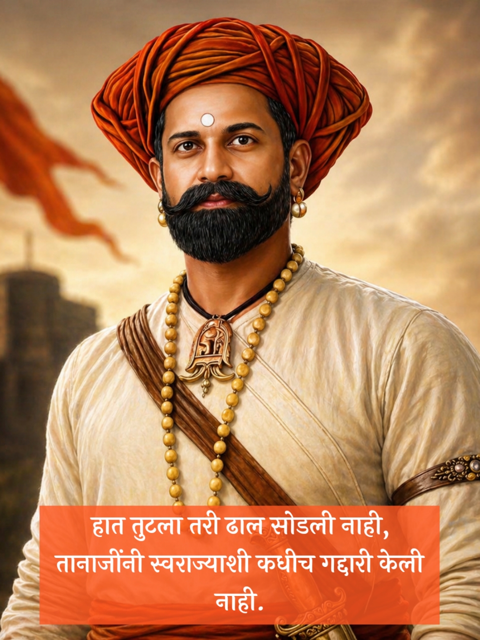 Marathi Shayari on Tanaji Malusare