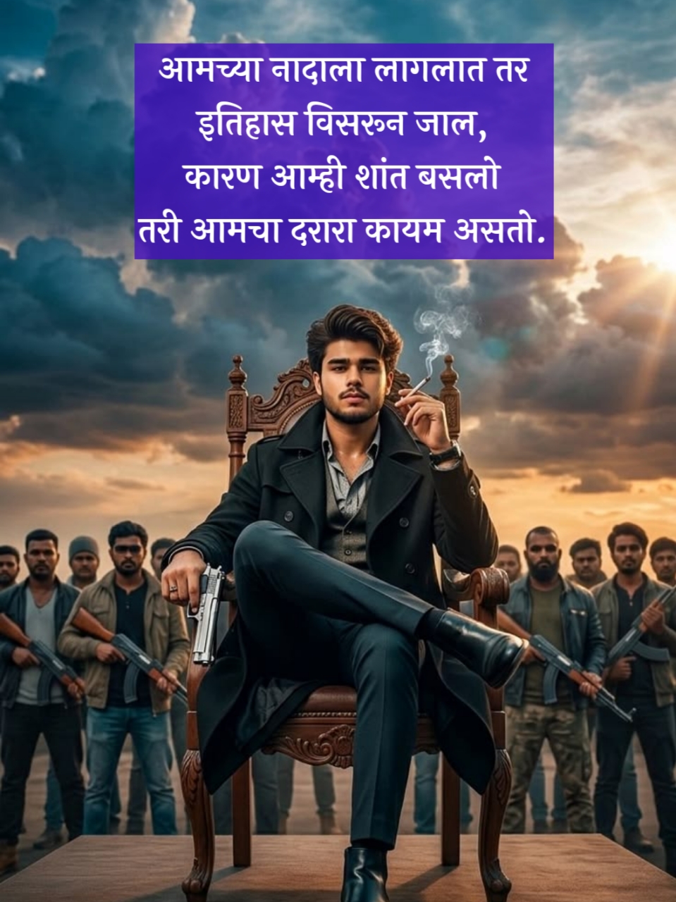 Gangster Shayari in Marathi