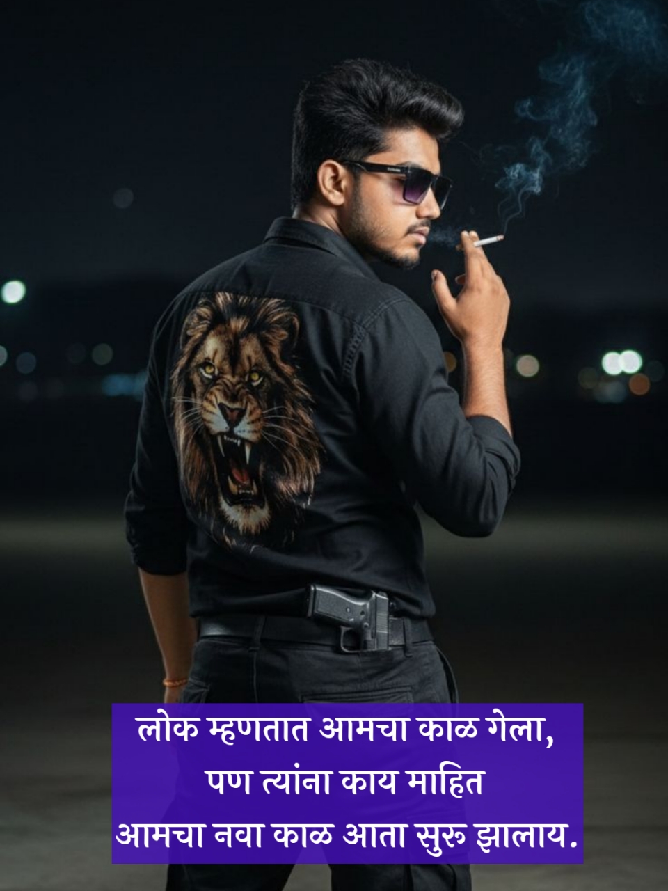 Gangster Shayari in Marathi Attitude