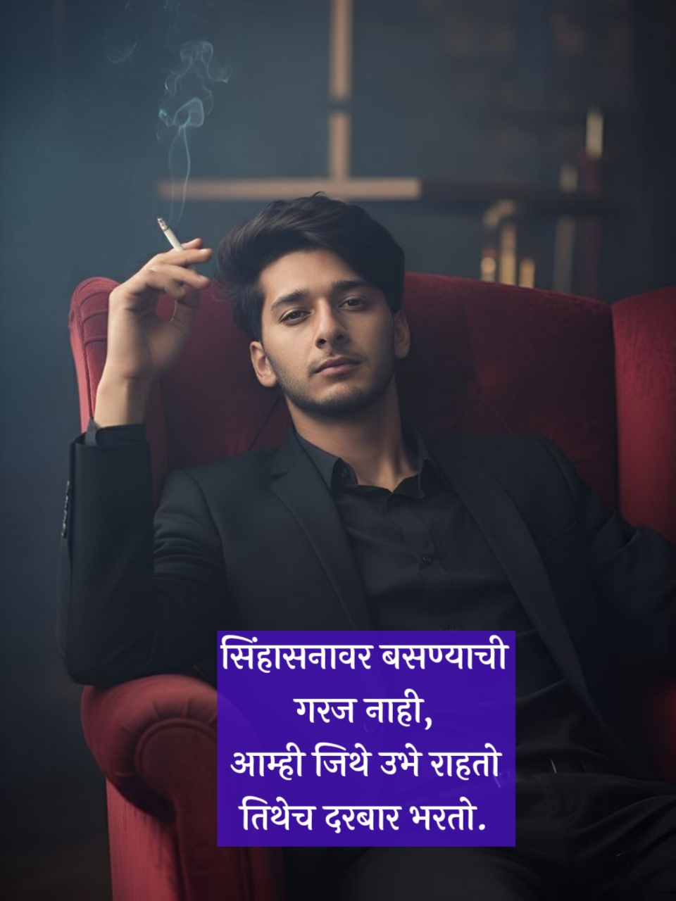 Royal Gangster Shayari Marathi