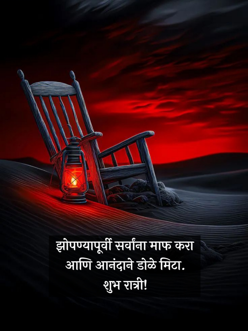 Good Night Wishes in Marathi