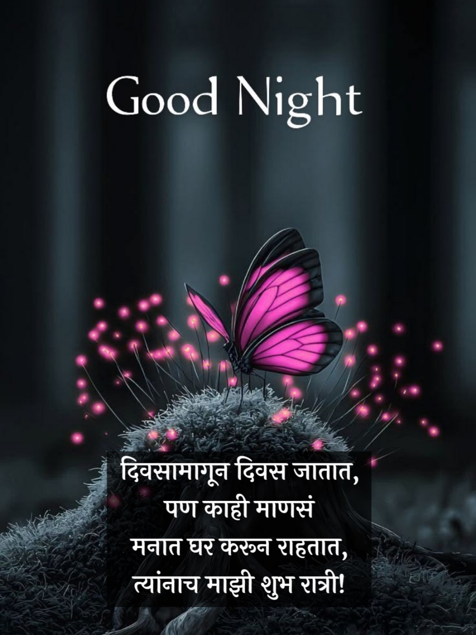 Good Night Wishes in Marathi