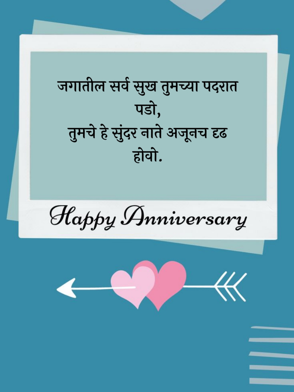 Happy Anniversary Wishes in Marathi