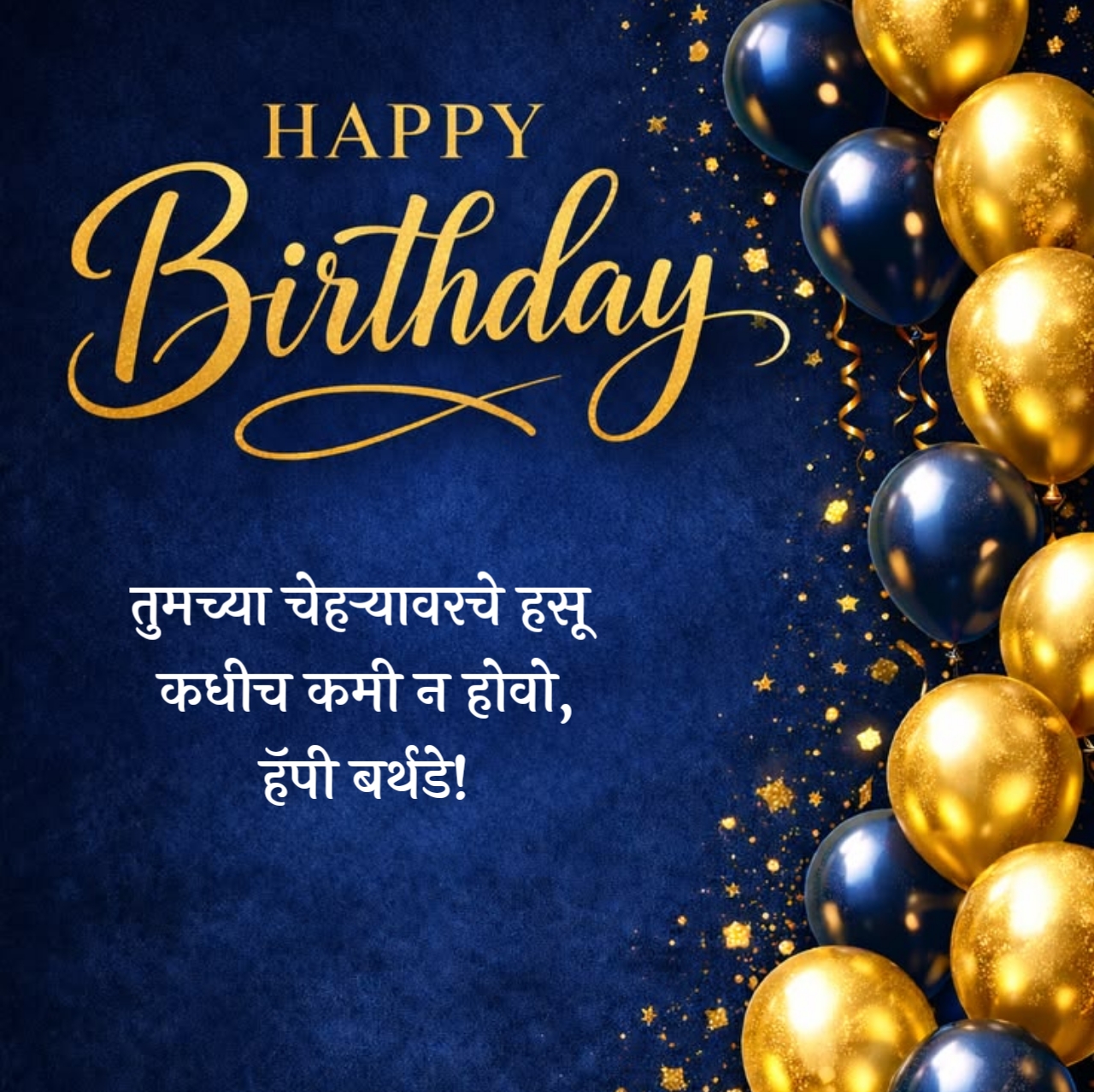 Marathi Birthday Wishes