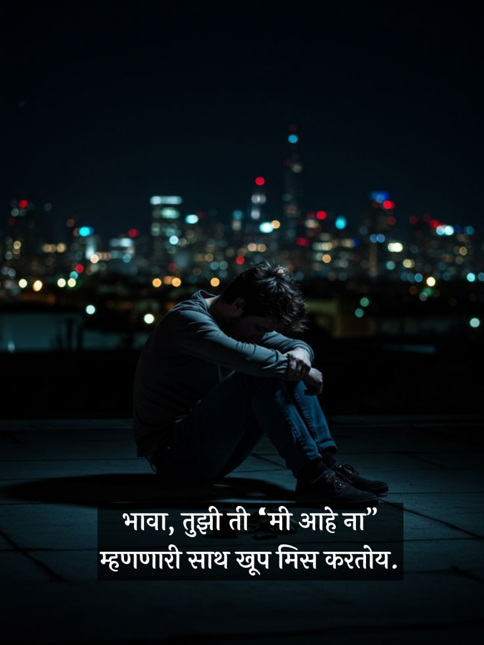 Miss You Shayari Marathi for Friend