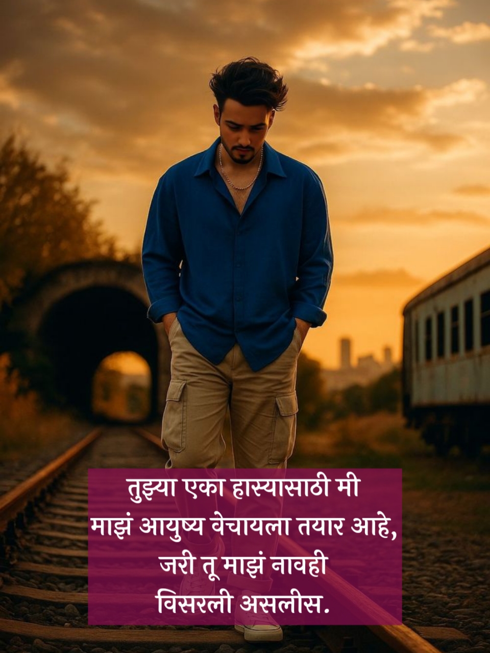 One Sided Love Shayari in Marathi
