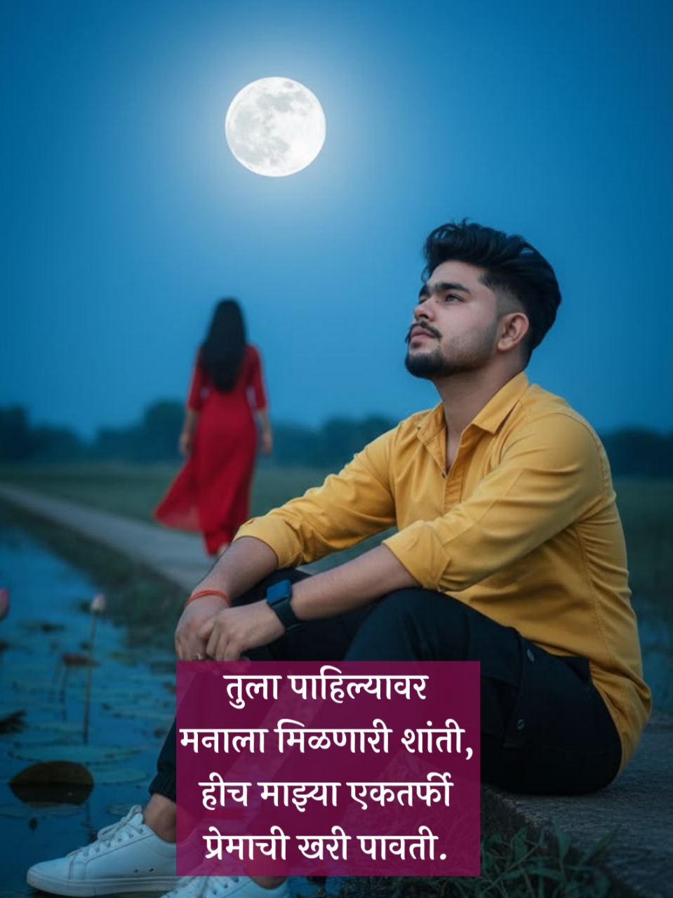 One Sided Love Shayari in Marathi