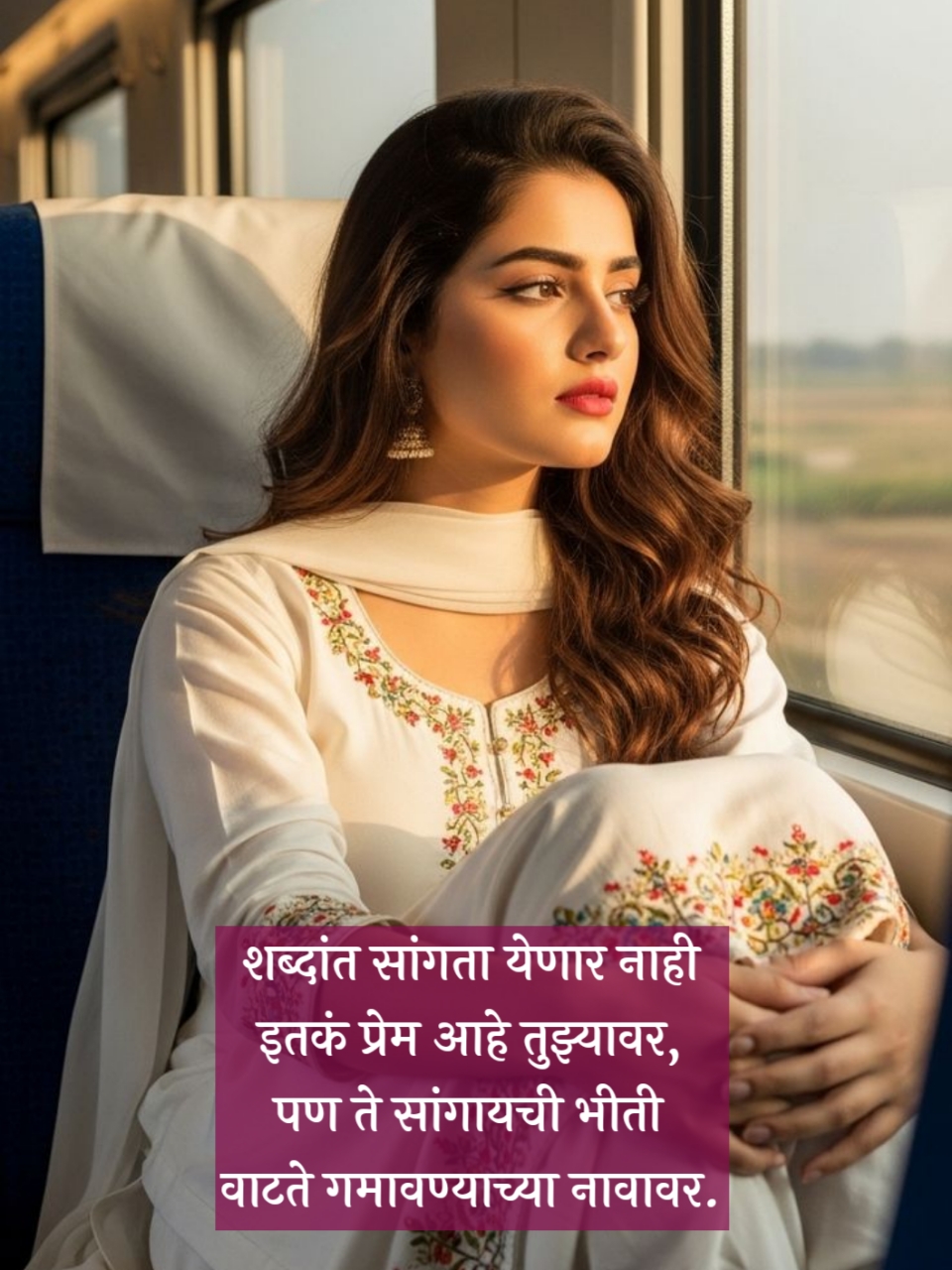 One Side Love Shayari Marathi 2 Line
