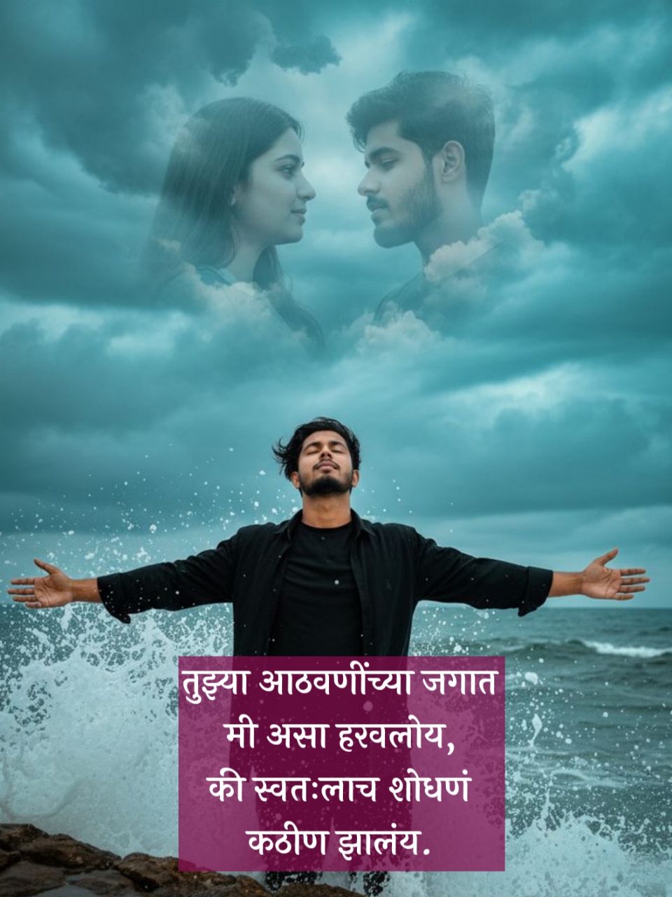 एकतर्फी प्रेम मराठी शायरी