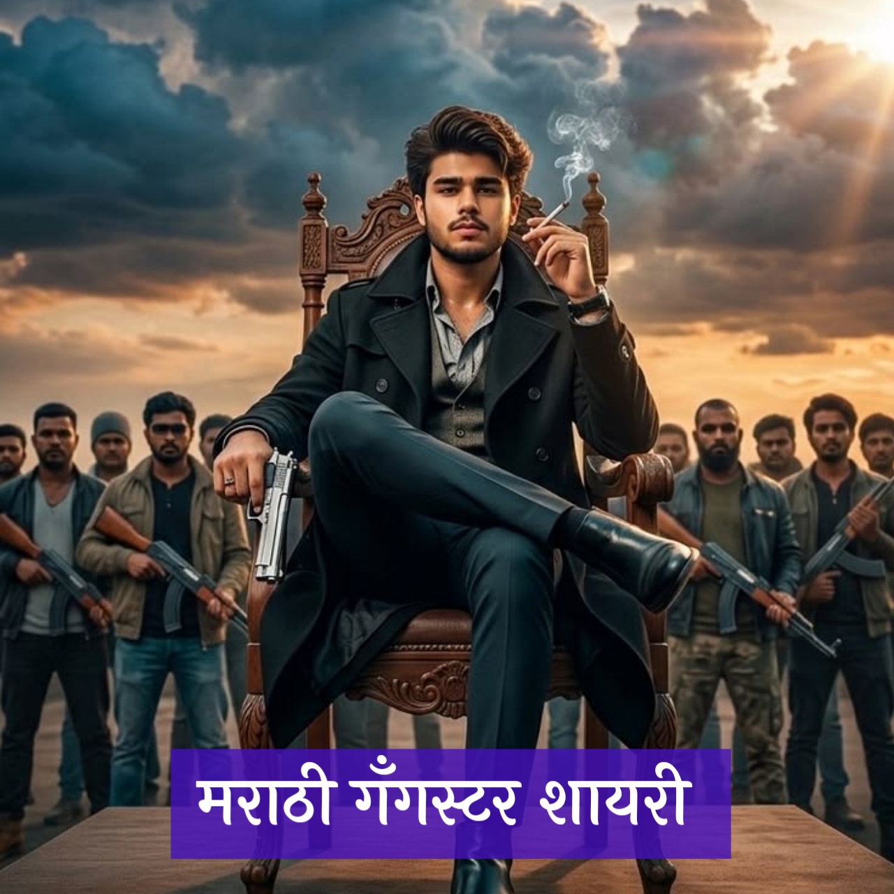 Gangster Shayari in Marathi